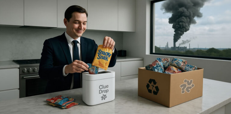 The Compacted Truth: How Clear Drop Sells Absolution, Not Solutions
