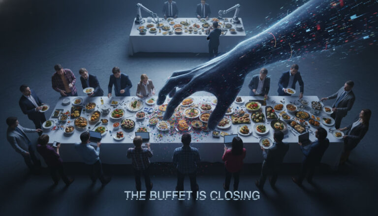 The Buffet Is Closing